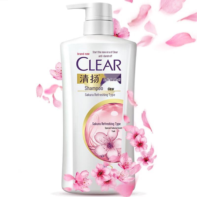 Clear Cherry Blossom Refreshing Anti-Dandruff Shampoo