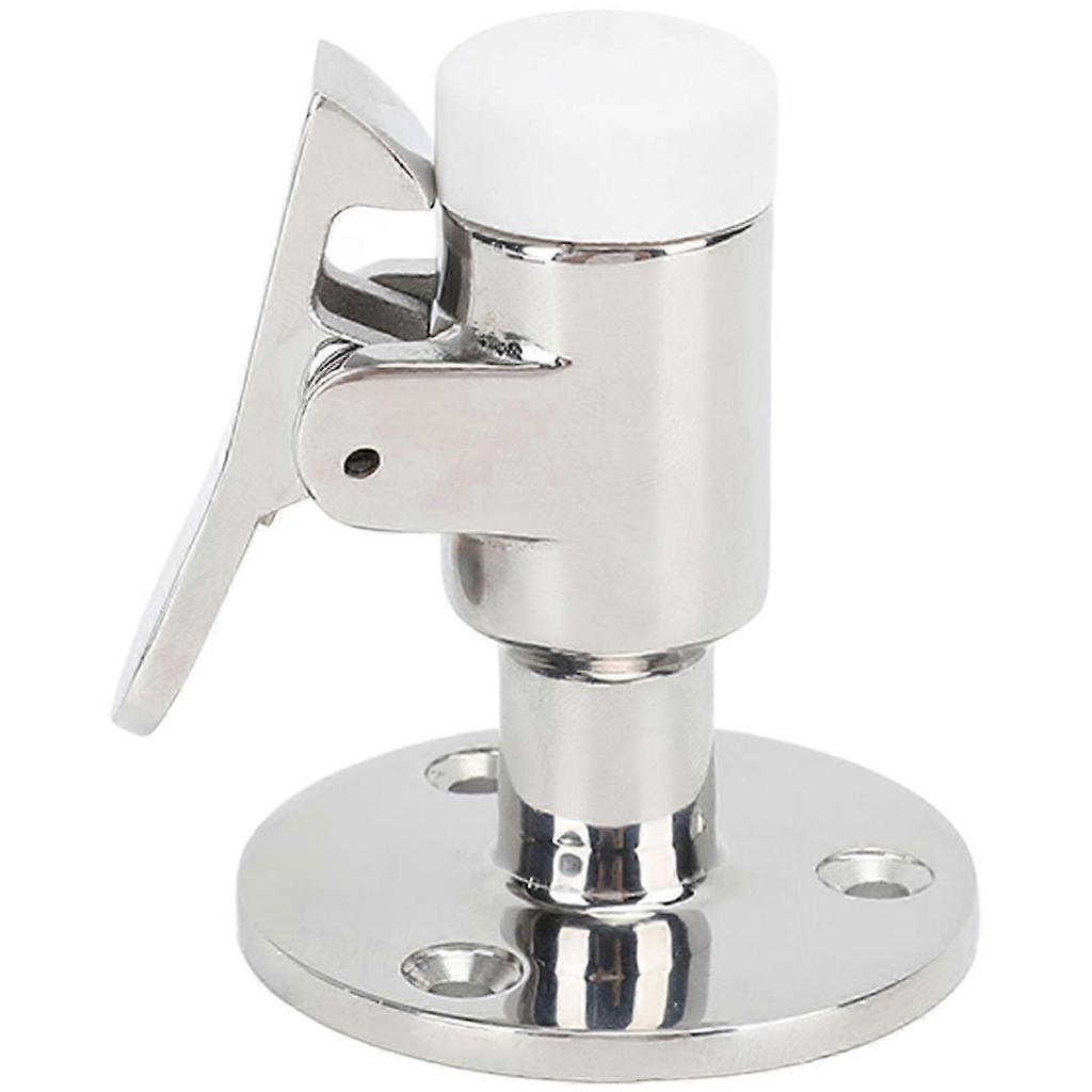 Rustproof Marine Boat Door Stoppers - Spring Loaded Latches, Saltwater Resistant, Heavy Duty Steel Construction
