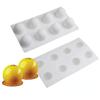 8 High Ball Mousse Cake Mold DIY Chocolate Soap Candle Silicone Baking Tool