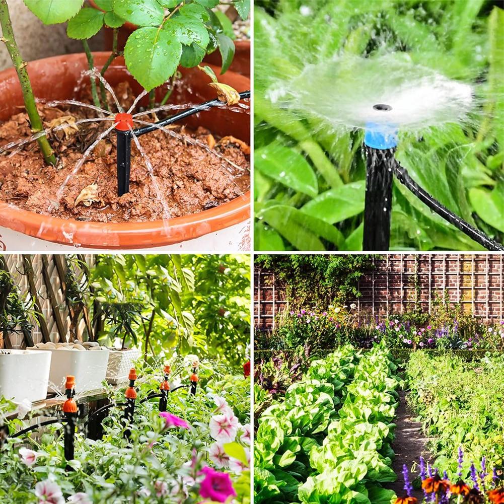 98.43FT Комплекты для капельного орошения Автоматическая система капельного орошения с трубчатым шлангом