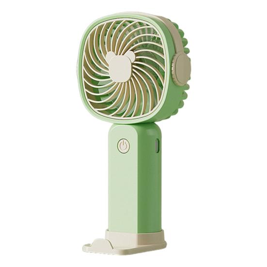Handheld Fan with 3 Adjustable Speeds Strong Airflow Low Noise Compact Design Portable Table Fan Personal Air Cooler