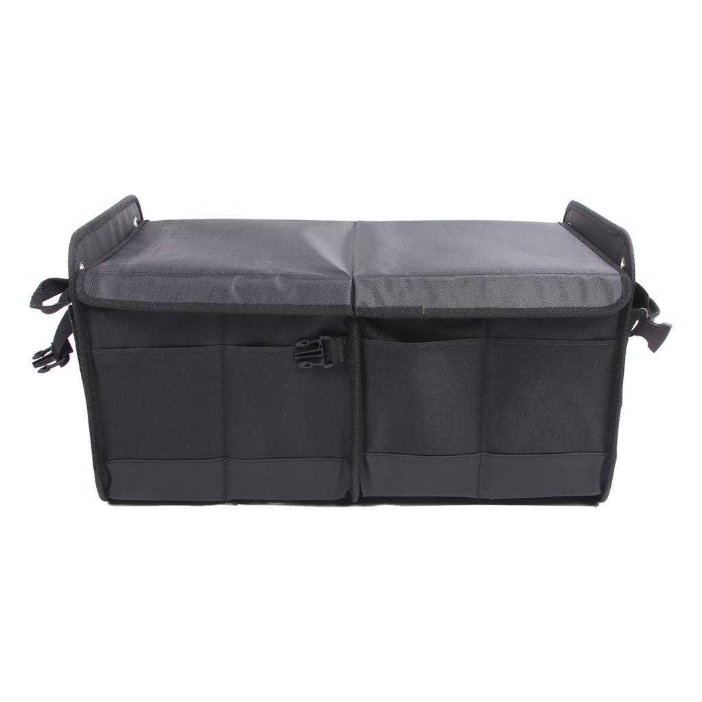 Органайзер для багажника автомобиля, многофункциональный складной ящик для хранения с крышкой для автомобиля внедорожника седана