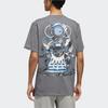 Adidas M KC Tokyo T2 Удобная спортивная футболка с коротким рукавом с принтом для мужчин, серая EJ9288