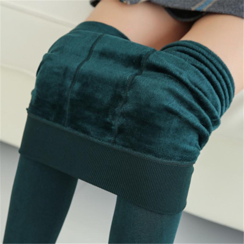 8 цветов, зимние толстые кашемировые леггинсы, женские повседневные теплые вязаные чулки из искусственного бархата