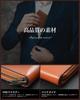 ACLUO Tochigi Leather Long Wallet Made by a Top Leather Craftsman Genuine Leather Wallet Thin Large Capacity Long Zaif Leather Wallet YKK Zipper Coin
