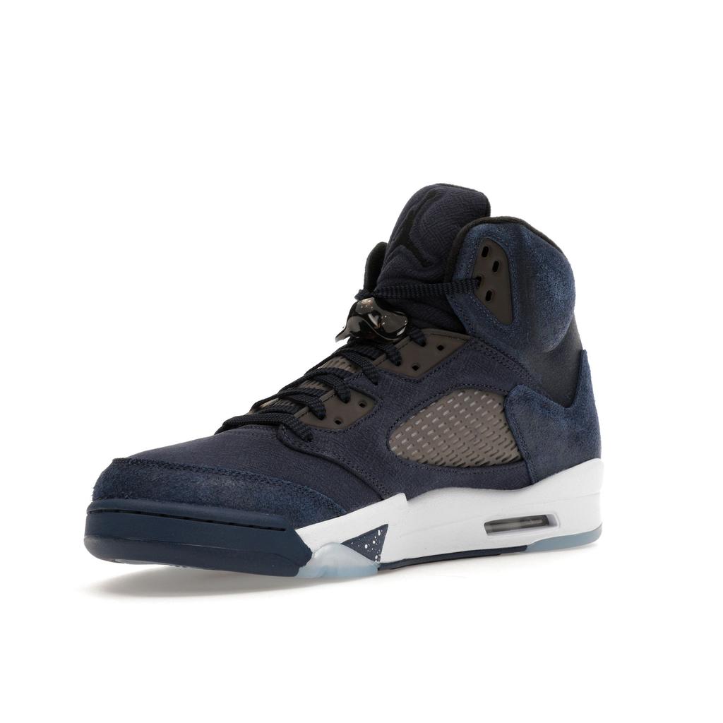Air Jordan 5 Retro SE Midnight Navy Мужские кроссовки Синий Черный Футбольно-Серый FD6812-400
