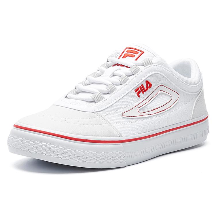 Fila Классические кеды для скейтбординга White/red F12M034423FWT