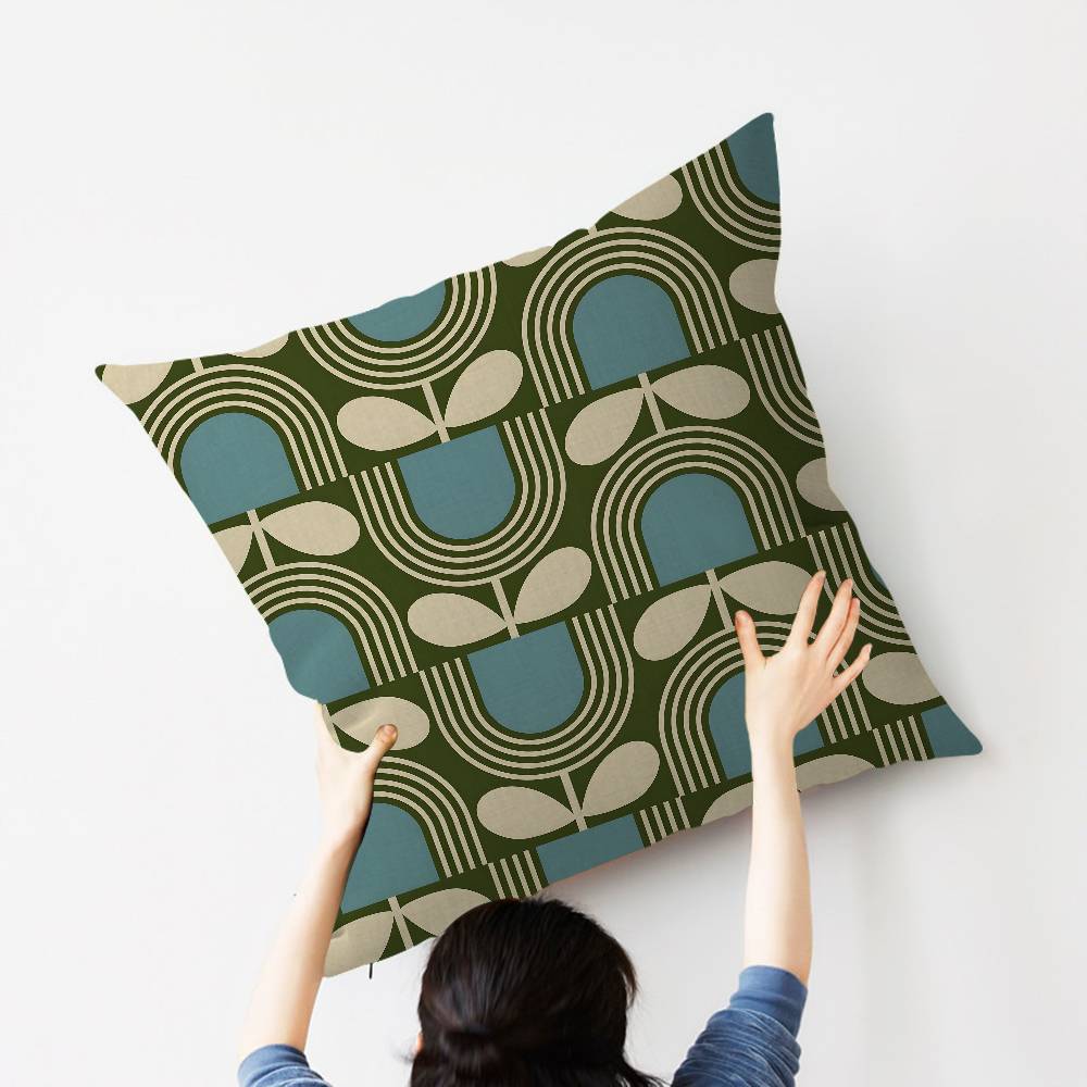 Art OOrla Kiely Flower Pillow Anime Pillow Sofa Bed Head Pillow Cover Cushion Cover Fashion