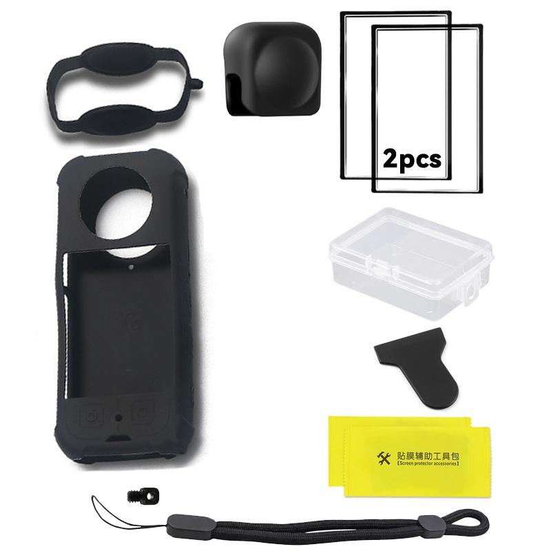 Мини-кейс для хранения Insta360 ONE X4 Sport Camera Protector Портативный чехол для хранения PU сумка для Insta 360 X4 Аксессуары