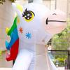 Unicorn Inflatable Suit - Suitable for Parties, Christmas, Holidays, Birthday Surprises, Suitable for Heights of 150cm-190cm