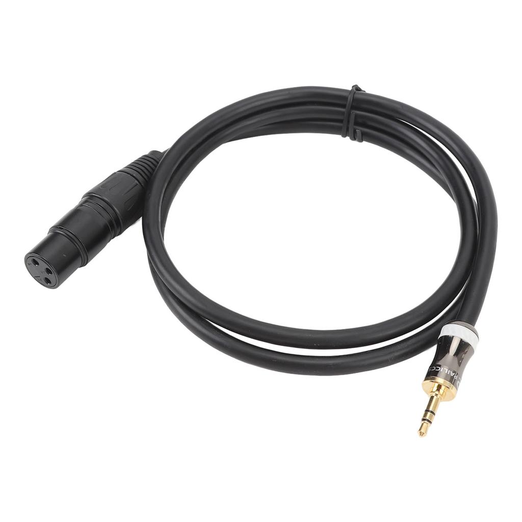 3.5mm Male To XLR Female Cable Professional 3.5mm To XLR Adapter for Microphone Sound Mixer Sound