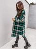 2020 Autumn/Winter Long Sleeve Plaid Shirt Jacket