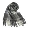 Hengyuanxiang Men's Winter Plaid Scarf