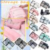 6PCS Waterproof Clothes Storage Bags Packing Travel Luggage Organizer Bag