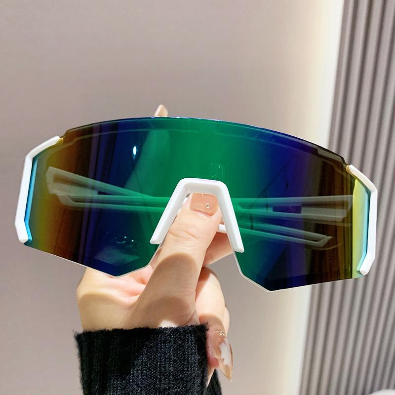 Модные солнцезащитные очки для мультиспорта с защитой от УФ-лучей для велоспорта, катания на лыжах и вождения