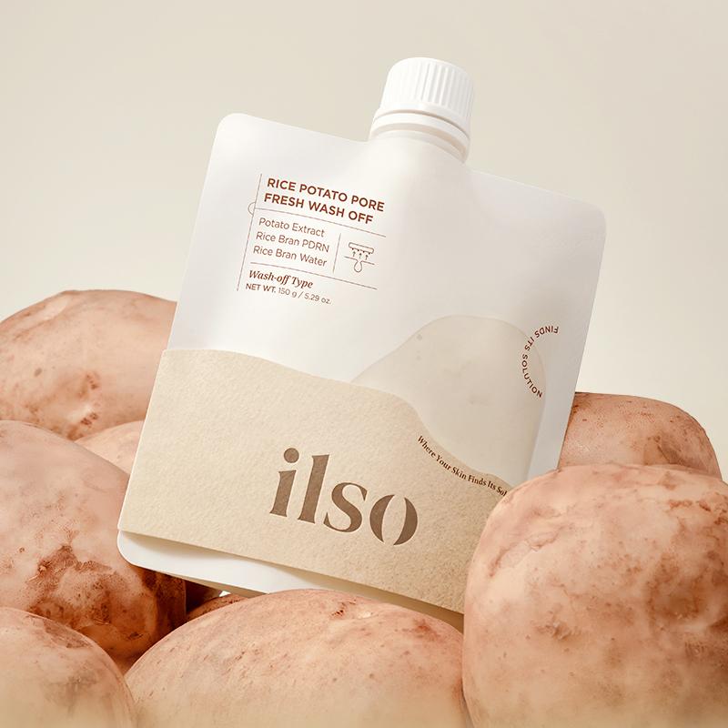 ilso Rice Potato Pore Fresh Wash Off 150g