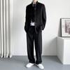 Chinese Style Stand Collar Suit Jacket Men's Casual Suit Tunic Suit