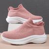 Большой размер 41 Легкие летние женские кроссовки Дышащие кроссовки для бега и занятий спортом на открытом воздухе Удобные носки Спортивная обувь
