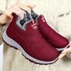 Shoes Women's Cotton Shoes Large Size Snow Boots Fleece Thickened Cotton Boots Cold-proof and Warm Short Boots One-pedal Women's Boots