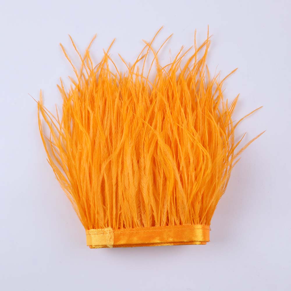 Перо 6-18 см Натуральное Белое Черное Страусиные Перья Отделка для Свадебного Платья Аксессуары для Одежды Декор Вечерин Перо Бахрома