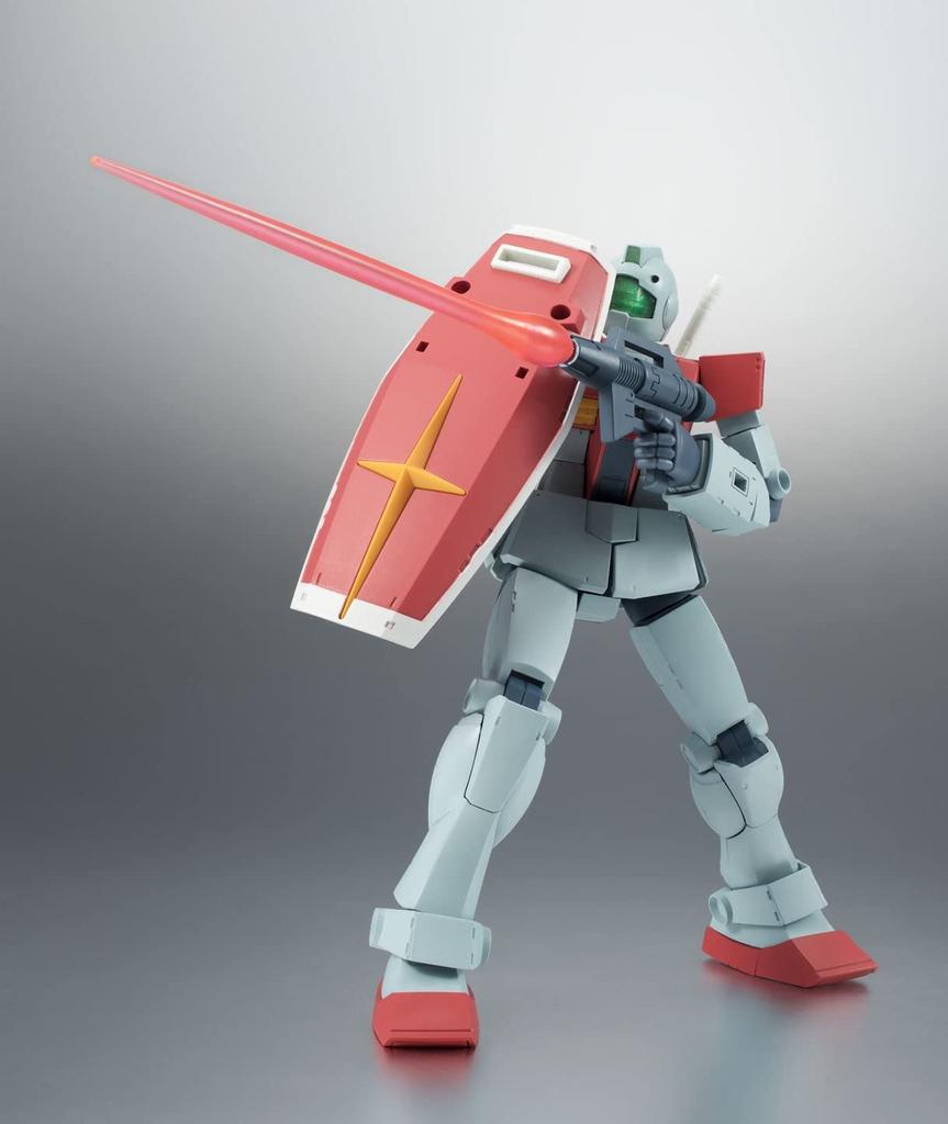 TAMASHII NATIONS ROBOT Spirits Mobile Suit Gundam Jim 125mm Painted Movable Figure [SIDE MS] RGM-79 Ver. A.N.I.M.E. Approx. ABS&PVC