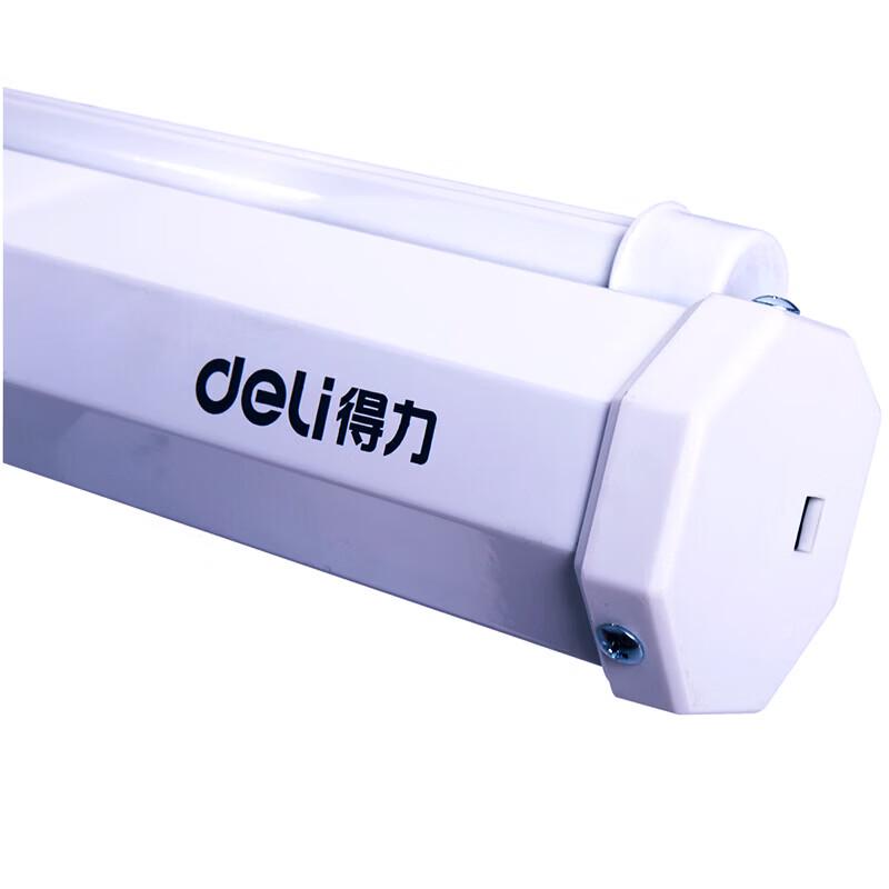 Deli 50491 100-дюймовый 4:3 Экран для проектора с подставкой