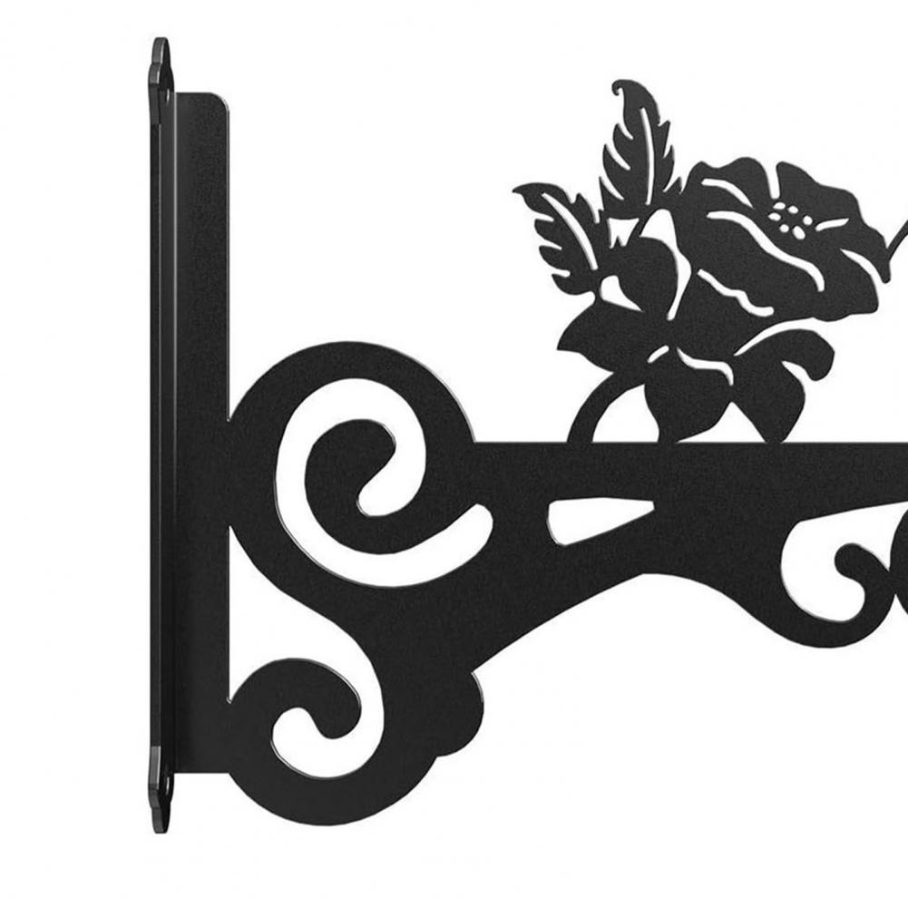 Подвеска для цветочного горшка, нержавеющая, простая в установке, крючок для подвешивания кормушек для птиц, ветряных колокольчиков, с винтами, подставка для подвешивания фонарика в форме птицы