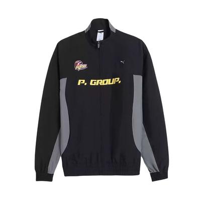 Puma Ss25 Повседневная спортивная куртка свободного кроя со стойкой унисекс черная 631336-01