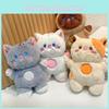 Cute Jinnew Meow Meow Cat Keychain Plush Charms With Pressing Will Make A Sound