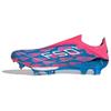 F50+ Elite Laceless FG Solar Blue Cloud White Solar Pink Unisex Sneakers IG4324
