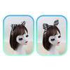 Cute Animal Ears Kid Costume Headband Stripes Design Costume Accessories Hairband Cartoon Headpiece Stage Performance