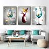 Nordic Wine Glass Canvas Painting Printing Wine Minimalist Art Poster Prints Wall Pictures for Kitchen Dinning Room Home Decor