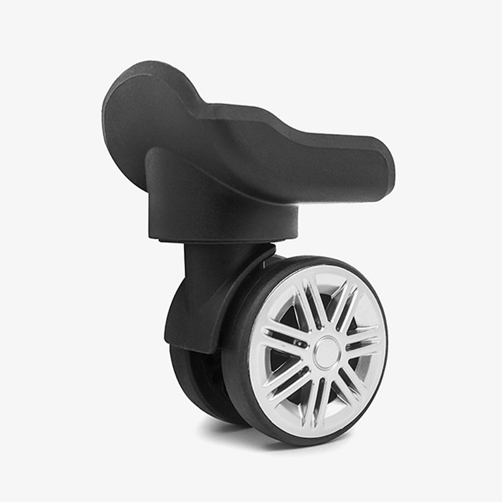 Набор из 4 шт. сменных колес для чемодана, бесшумные, практичные пластиковые колеса-спиннеры для легкого перемещения багажа