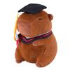 Graduation Capybara Cartoon Plush Toy Soft Doll Graduation Season Student Gift