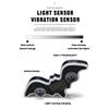 Solar Powered Car Neon Light RGB LED Window Lamp Suction Cup Rechargeable Breathing Lights Ambient Light Decorative Lamp
