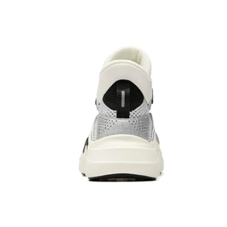 ANTA Casual Shoes Women's Low-top Silver / Ivory White / Black (Unisex) Casual Shoes 12938830 2