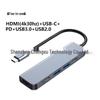 11-в-1 USB-C док-станция для ноутбуков с USB 3.0 и Gigabit Ethernet