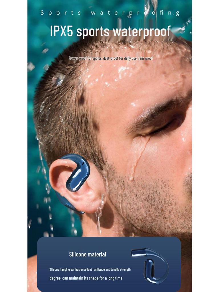 Беспроводные Bluetooth 5.2 наушники с открытым дизайном F15, умным шумоподавлением и удобной посадкой