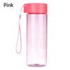 500ML Outdoor Portable Plastic Sports Water Bottle Transparent Coffee Juice Cup Drinking Cup