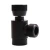 A20F-Black CO2 Cylinder Adapter Self-Made Beer Barrel Regulator TR21.4 To W21.8, CO2 Tank Accessories For Soda Manufacturer Mach