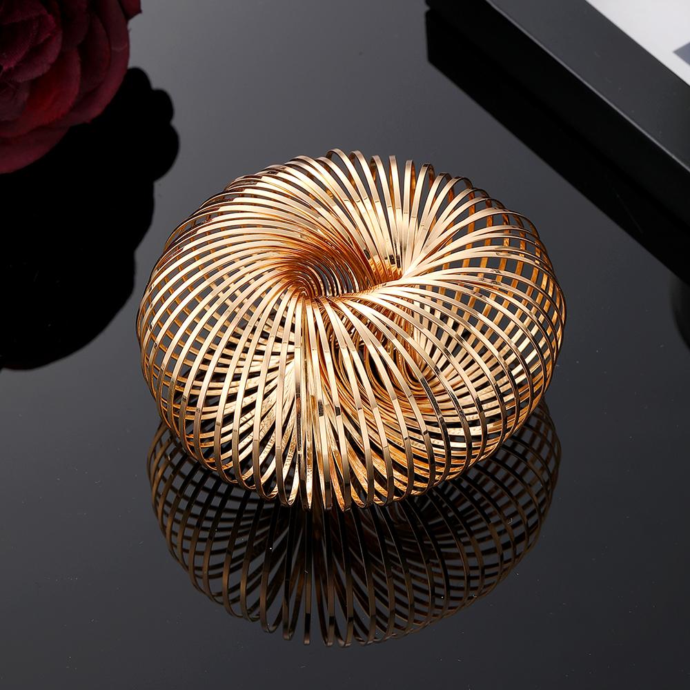 Decompression Spring Bracelet Flat Wire Retractable Bracelet Memory Wire Bracelet