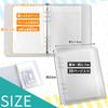 Acrylic Stand Storage File Case with Lid and Pocket for High Storage Capacity [I'm Oshikatsu] (1 Pocket)