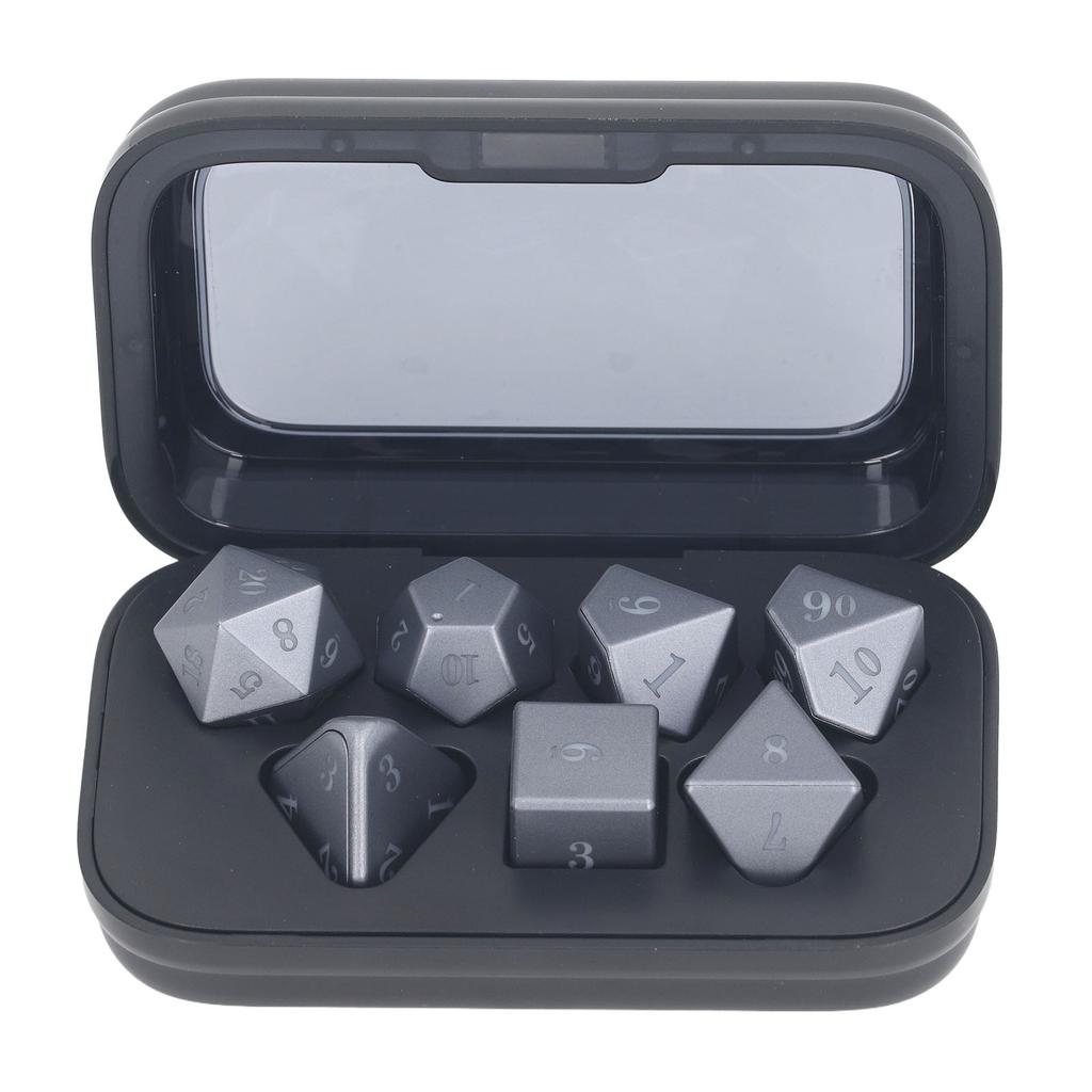 Набор из 7 светодиодных игральных костей красного, синего, желтого и зеленого цвета, светящиеся электронные светящиеся игральные кости для вечеринки в баре KTV