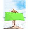 Double-sided Velvet Bath Towel Beach Towel Rectangular Beach Towel Soft and Comfortable Solid Color Beach Towel
