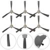 Side Brushes Sweeping Robot Vacuum Cleaner Vacuum Parts 6pcs