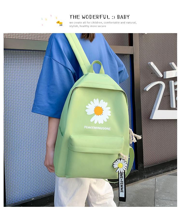 Korean Style Schoolbag for Students - Large Capacity Backpack for All School Levels