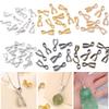 10pcs/Lot Pendant Clip Clasp Fasten Buckle Pendant Connector Copper Charm Bail Beads Jewelry Findings DIY Jewelry Making Jewelry Accessories