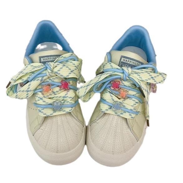 Толстая подошва 2024 весна студенческая корейская версия уличная женская обувь для скейтбординга shell head с низким верхом новая женская обувь Harajuku в гонконгском стиле