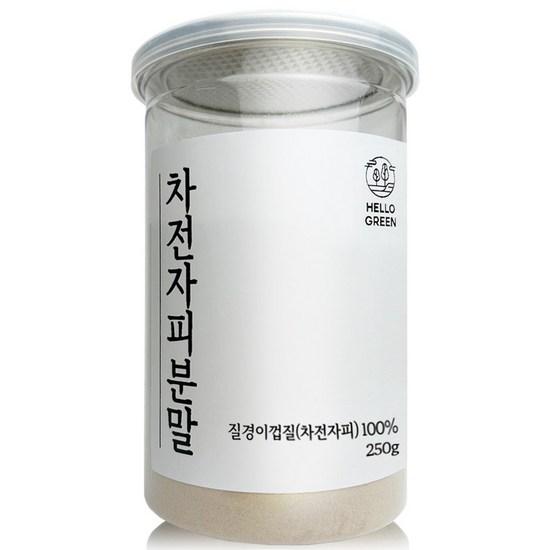 Hello Green Psyllium Husk Powder, 250g, 1 unit,Korean Health Food