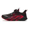 Anta Детские кроссовки Red Flame Fabric Fashion Universal с нескользящей подошвой и износостойкой подошвой для бега, детские кроссовки черного цвета A12435524-5